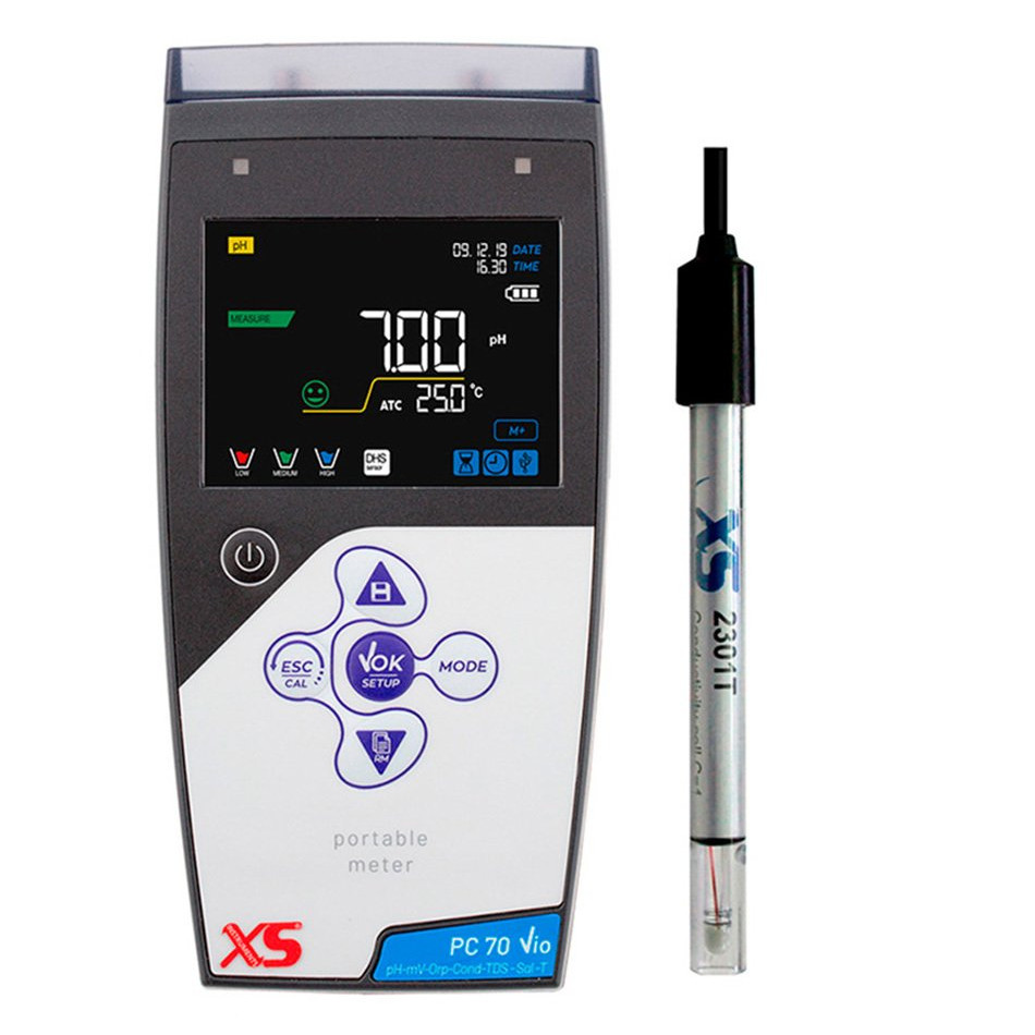 XS INSTRUMENTS pH 7O Vio Portatif pH Metre